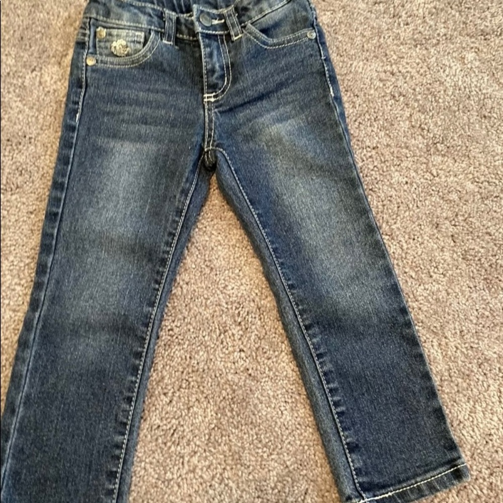 Arizona Jean 3T Girls Heart Embellished